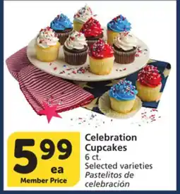 Vons Celebration Cupcakes offer