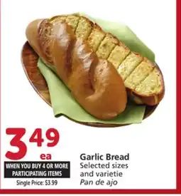 Vons Garlic Bread offer