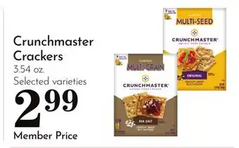 Pavilions Crunchmaster Crackers offer