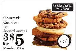 Pavilions Gourmet Cookies offer