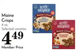 Pavilions Maine Crisps offer