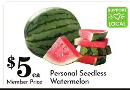 Pavilions Personal Seedless Watermelon offer