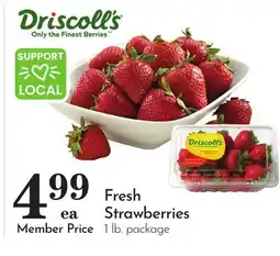 Pavilions Fresh Strawberries offer