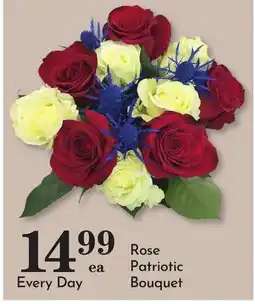 Pavilions Rose Patriotic Bouquet offer