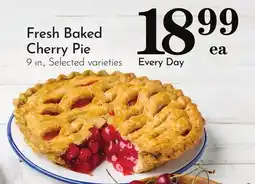 Pavilions Fresh Baked Cherry Pie offer