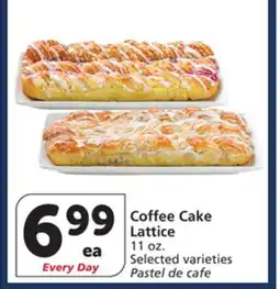 Albertsons Coffee Cake Lattice offer