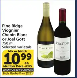Albertsons Pine Ridge Viognier Chenin Blanc or Joel Gott offer