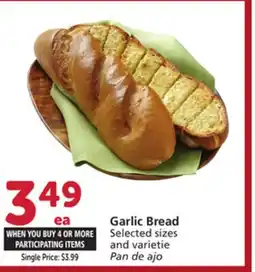 Albertsons Garlic Bread offer