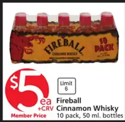 Albertsons Fireball Cinnamon Whisky offer