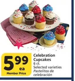 Albertsons Celebration Cupcakes offer