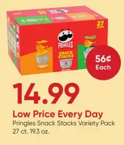 Stater Bros Pringles Snack Stacks Variety Pack offer