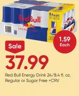 Stater Bros Red Bull Energy Drink offer