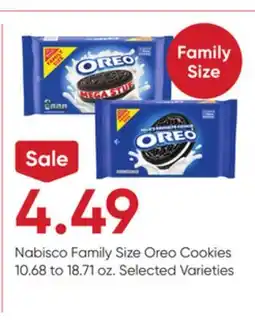 Stater Bros Nabisco Family Size Oreo Cookies offer