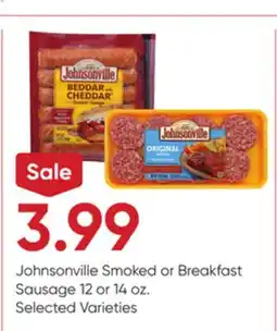 Stater Bros Johnsonville Smoked or Breakfast Sausage offer