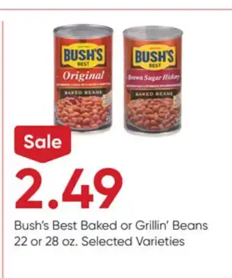 Stater Bros Bush's Best Baked or Grillin' Beans offer