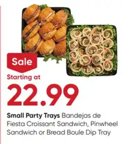 Stater Bros Small Trays offer