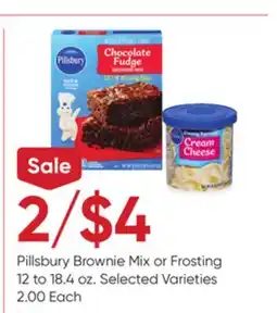 Stater Bros Pillsbury Brownie Mix or Frosting offer