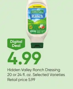 Stater Bros Hidden Valley Ranch Dressing offer