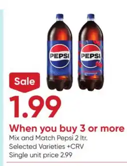 Stater Bros Pepsi offer