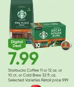 Stater Bros Starbucks Coffee offer