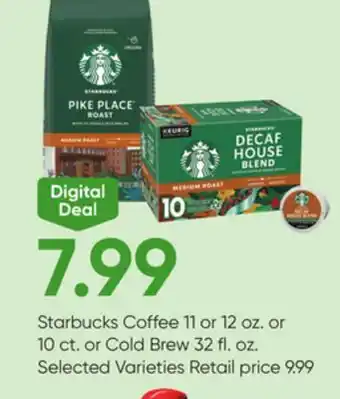 Stater Bros Starbucks Coffee offer
