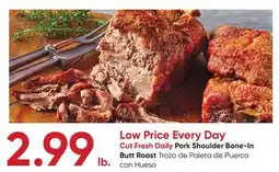 Stater Bros Pork Shoulder Bone-In Butt Roast offer