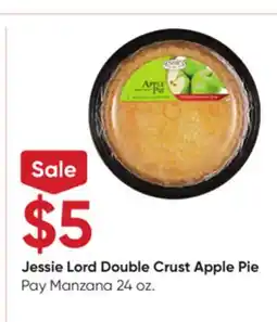 Stater Bros Jessie Lord Double Crust Apple Pie offer