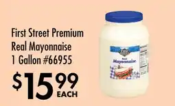Smart & Final First Street Premium Real Mayonnaise offer