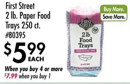 Smart & Final 2 lb. Paper Food Trays offer
