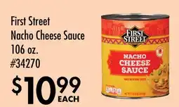 Smart & Final First Street Nacho Cheese Sauce offer