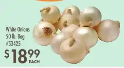Smart & Final White Onions offer