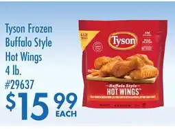 Smart & Final Tyson Frozen Buffalo Style Hot Wings offer