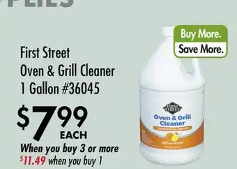 Smart & Final First Street Oven & Grill Cleaner offer