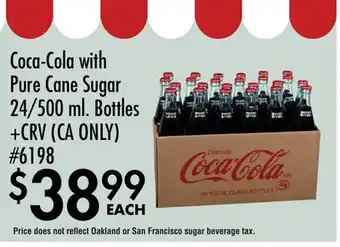 Smart & Final Coca-Cola with Pure Cane Sugar offer