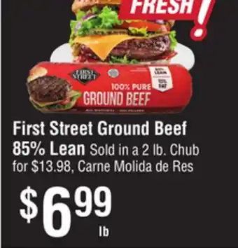 Smart & Final First Street Ground Beef offer