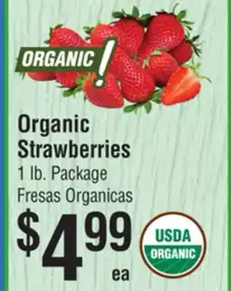 Smart & Final Organic Strawberries offer