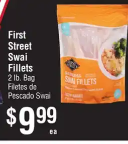 Smart & Final First Street Swai Fillets offer