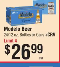 Smart & Final Modelo Beer offer