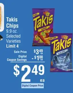 Smart & Final Takis Chips offer