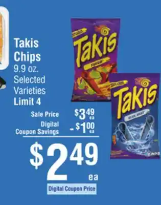 Smart & Final Takis Chips offer