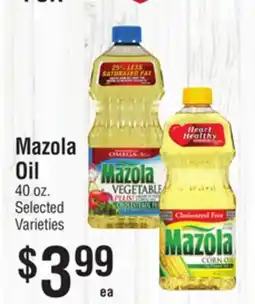 Smart & Final Mazola Oil offer