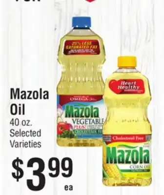 Smart & Final Mazola Oil offer