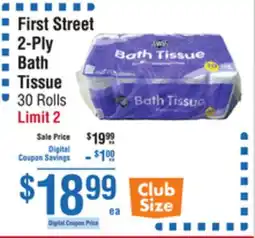 Smart & Final First Street 2-Ply Bath Tissue offer