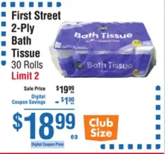 Smart & Final First Street 2-Ply Bath Tissue offer