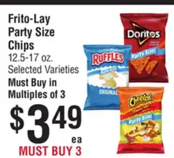 Smart & Final Frito-Lay Party Size Chips offer