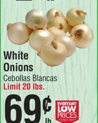Smart & Final White Onions offer