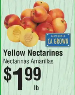 Smart & Final Yellow Nectarines offer