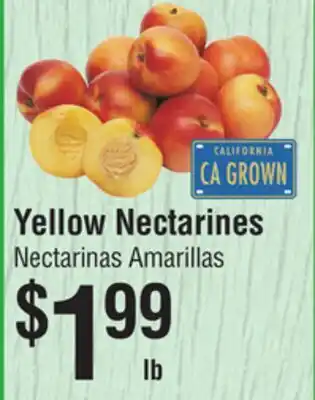 Smart & Final Yellow Nectarines offer