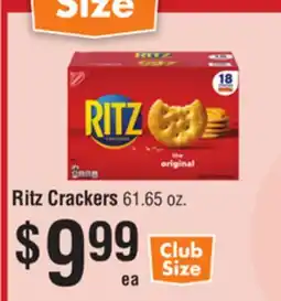 Smart & Final Ritz Crackers offer