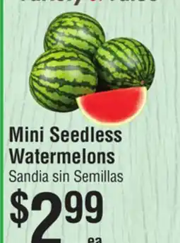 Smart & Final Mini Seedless Watermelons offer